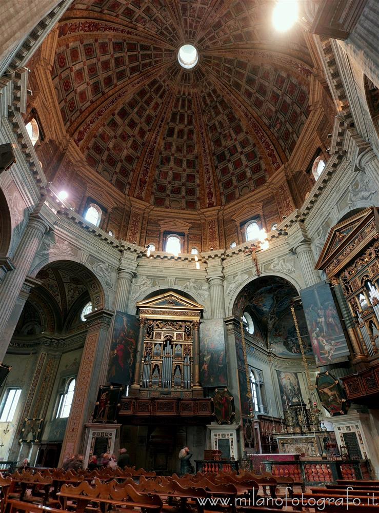 Milano - Ottagono e cupola della Chiesa di Santa Maria della Passione